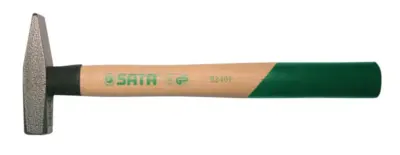 Martello da meccanico con manico in legno peso 500 g lunghezza 320 mm