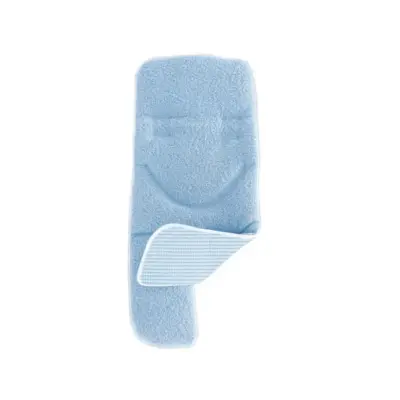 Materassino imbottito cotone azzurro