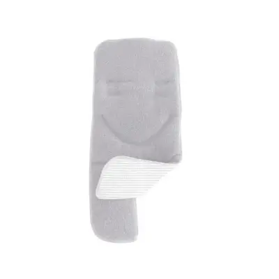 Materassino imbottito in cotone grigio