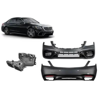 Minigonne Design S63 per Mercedes Classe S W222 2017-2020