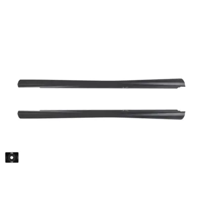 Minigonne Laterali Design S65 per Mercedes Classe S W221 2006-2013 Passo Corto
