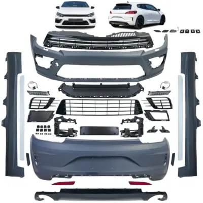Minigonne R-Look per Volkswagen Scirocco III (2014-2017)