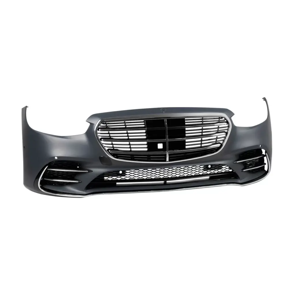 Minigonne Tuning Tipo 450 Argento per Mercedes Classe S W223 dal 2020