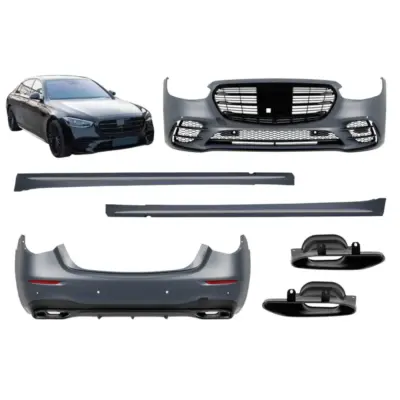 Minigonne Tuning Tipo 450 Shadow per Mercedes Classe S W223 dal 2020