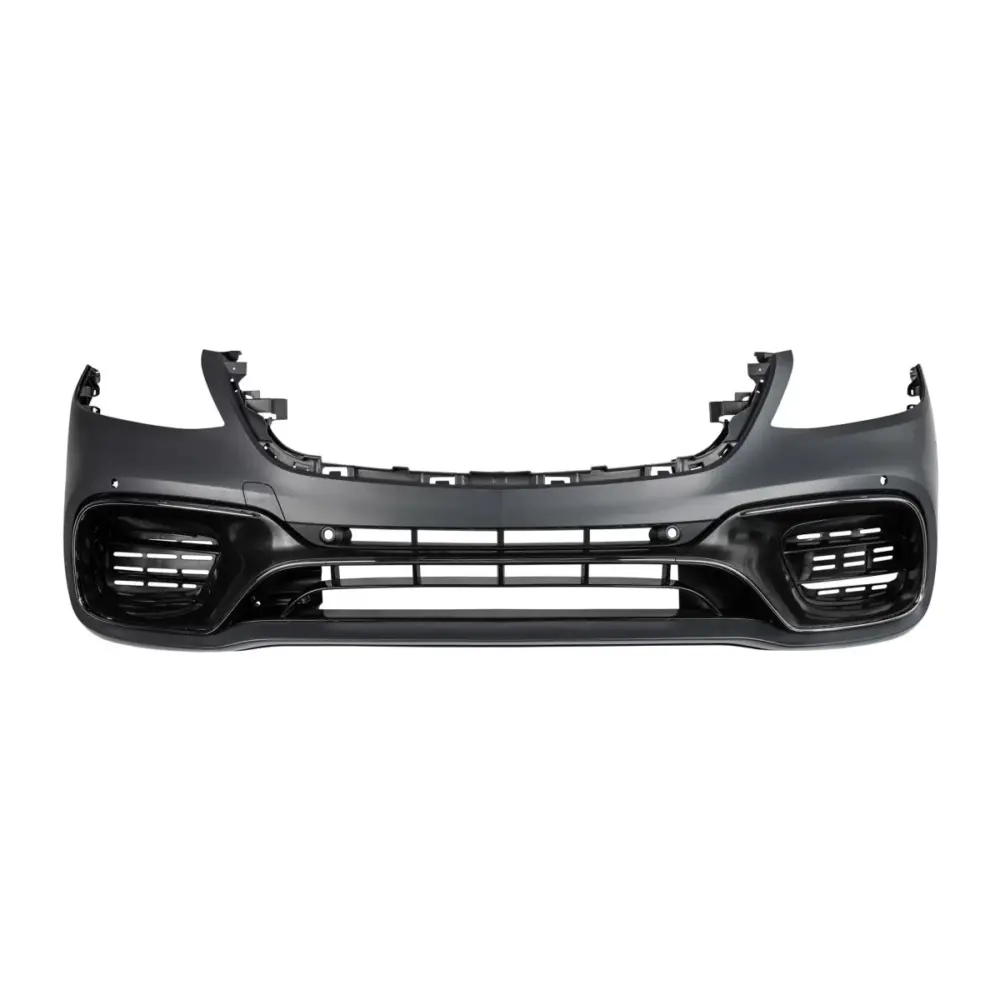 Minigonne Tuning Tipo 63 con Terminali Neri per Mercedes Classe S W222 2017-2020