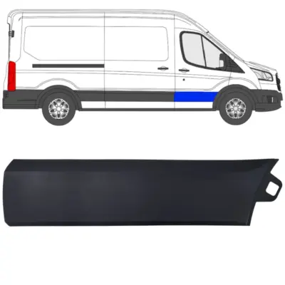 Modanature per Ford Transit V363 (2014-2019) Porta Anteriore Destra L2 L3 L4