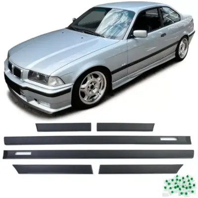 Modanature Protezione Battute Porte 6 Pezzi per BMW Serie 3 E36 Coupe Cabrio