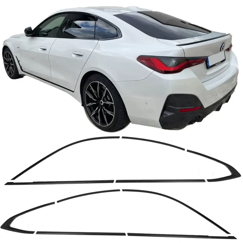 Modanature Shadow Line Lucide Nere Set per BMW Gran Coupe G26