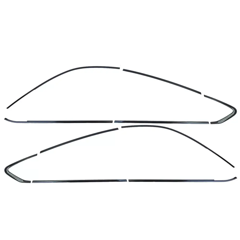 Modanature Shadow Line Nero Lucido per BMW X6 F16 14-19