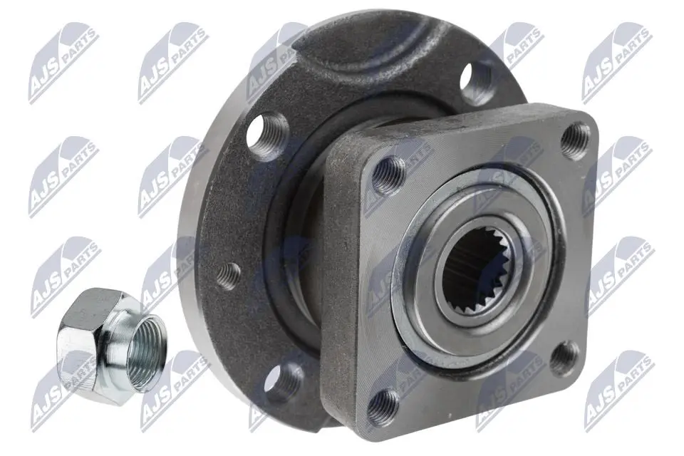 Mozzo Ruota Anteriore con Cuscinetti e Manicotto per Fiat Panda -99 Lancia Y10