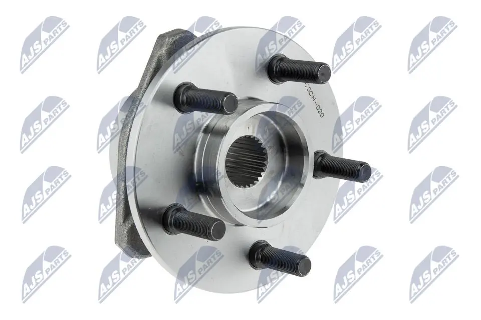Mozzo Ruota Anteriore con Cuscinetti e Manicotto per Jeep Wrangler 00-06