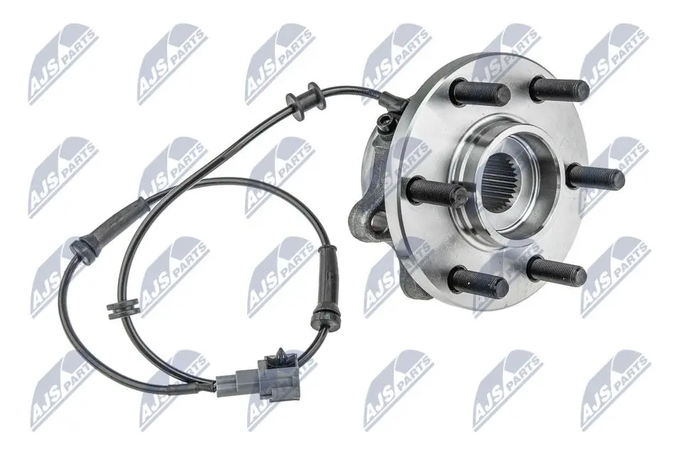 Mozzo Ruota Anteriore con Cuscinetti per Nissan Navara D40 2.5DCI 05