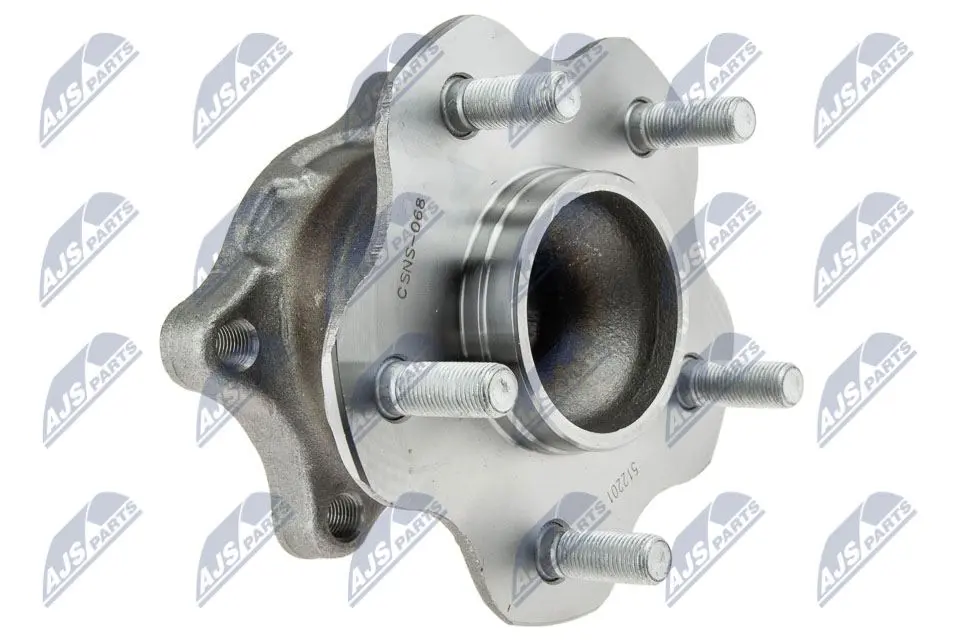 Mozzo Ruota Posteriore con Cuscinetti e Manicotto per Nissan Altima 01- ABS