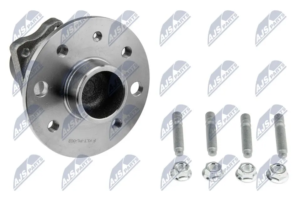 Mozzo Ruota Posteriore con Cuscinetti e Manicotto per Opel Astra G 98- 4 Bolt
