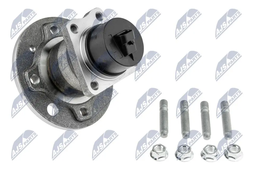 Mozzo Ruota Posteriore con Cuscinetti e Manicotto per Opel Astra G 98- 4 Bolt