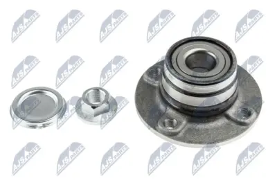 Mozzo Ruota Posteriore con Cuscinetti e Manicotto per Opel Corsa C 00