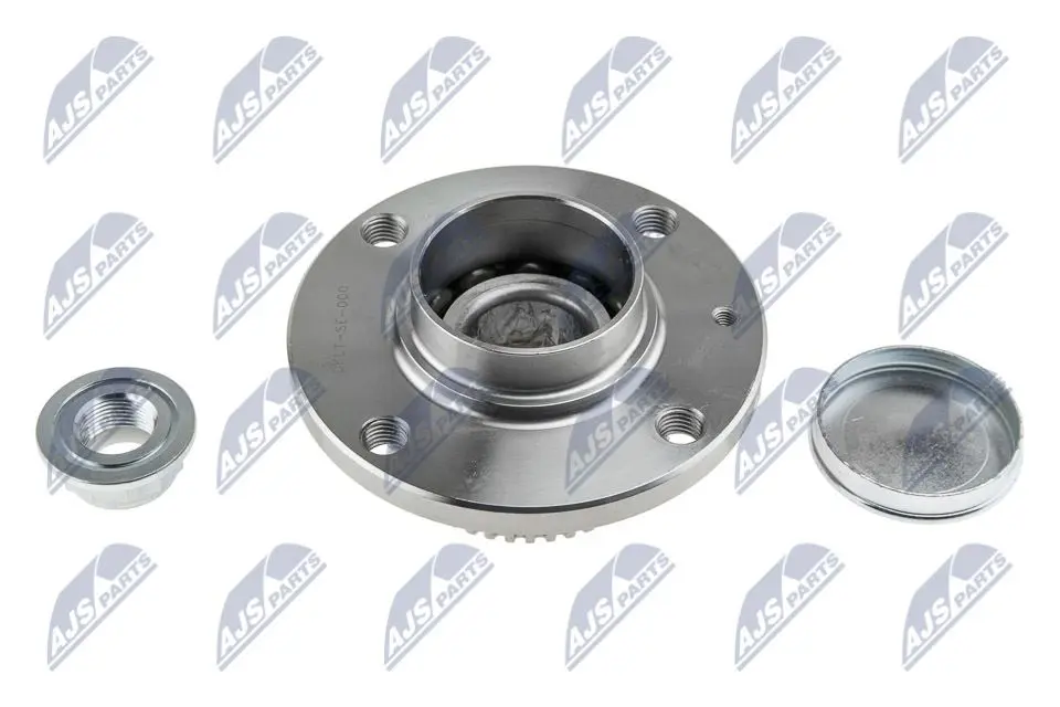 Mozzo Ruota Posteriore con Cuscinetti e Manicotto per Seat Inca 99-03 VW Caddy