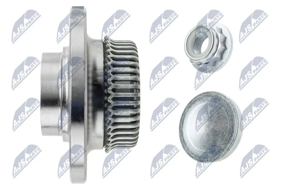 Mozzo Ruota Posteriore con Cuscinetti e Manicotto per Seat Inca 99-03 VW Caddy