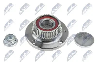 Mozzo Ruota Posteriore con Cuscinetti e Manicotto per Seat Inca 99-03 VW Caddy