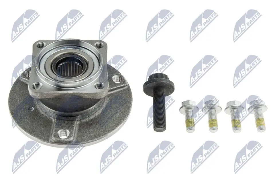 Mozzo Ruota Posteriore con Cuscinetti Manicotto per Smart Fortwo 04