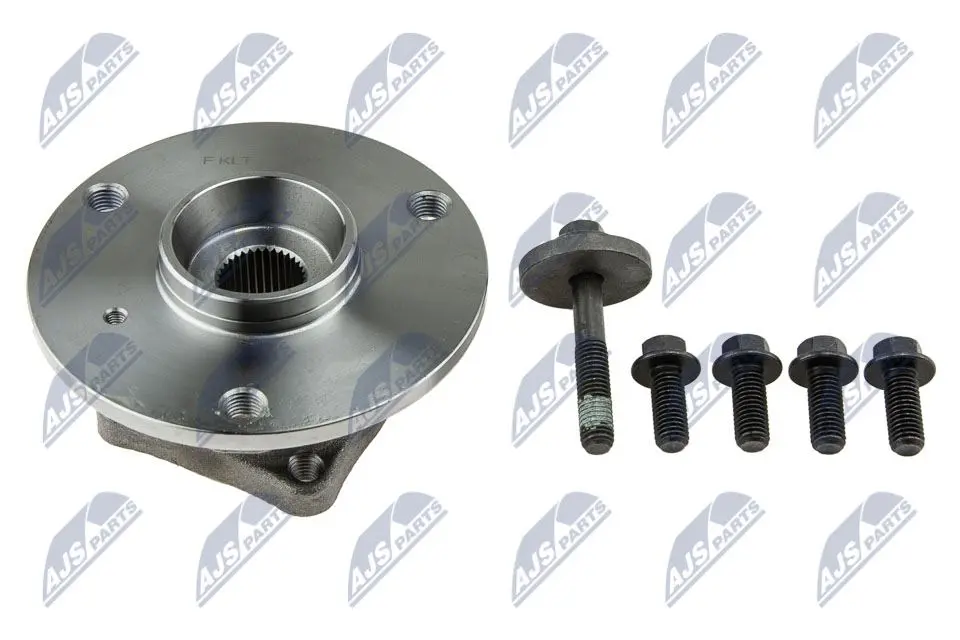 Mozzo Ruota Posteriore con Cuscinetti per Smart Fortwo (07-)