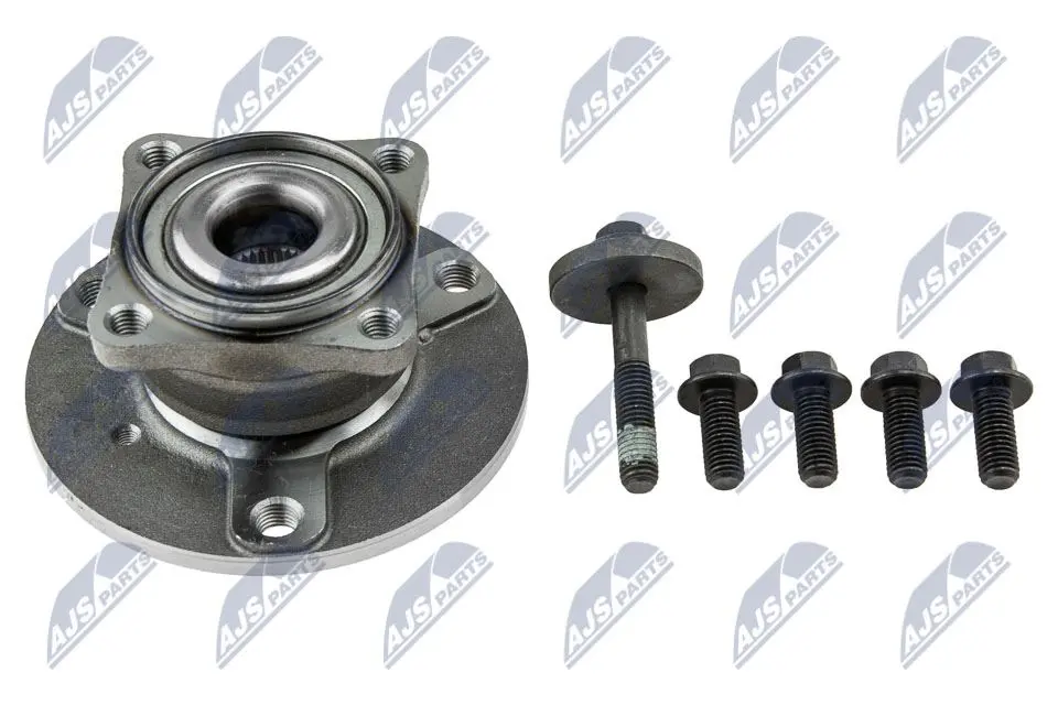Mozzo Ruota Posteriore con Cuscinetti per Smart Fortwo (07-)