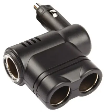 Multipresa accendisigari tripla 12V 10A adattatore presa auto accessorio