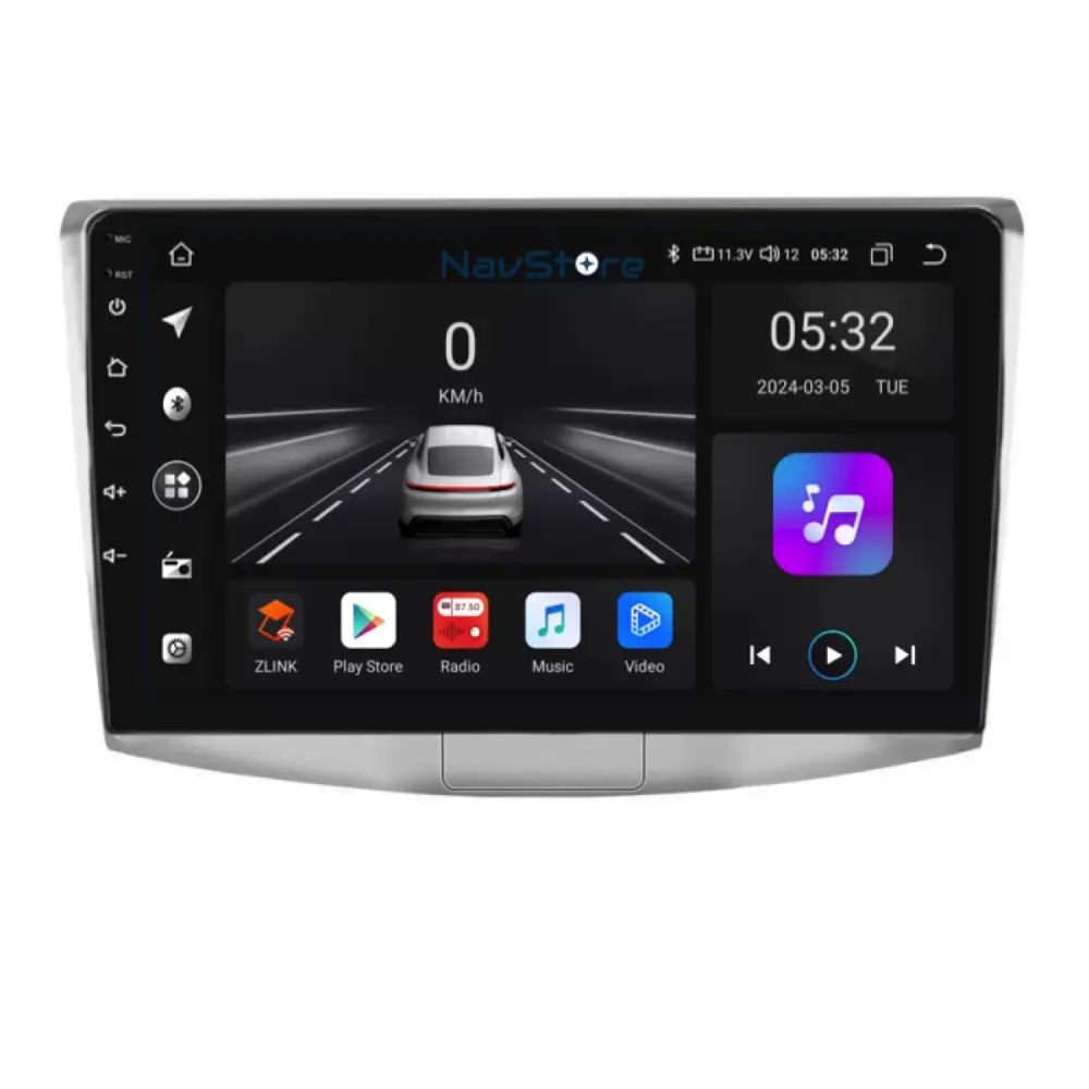 Navigatore 10 Pollici 4gb Ram 64gb Storage Bluetooth Wifi Carplay