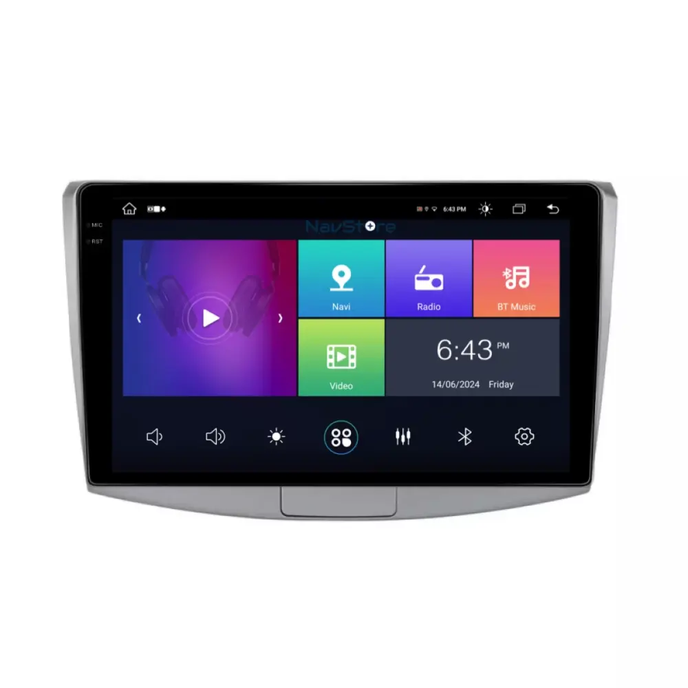 Navigatore 2K Display 4gb Ram 64gb Storage Bluetooth Wifi Carplay