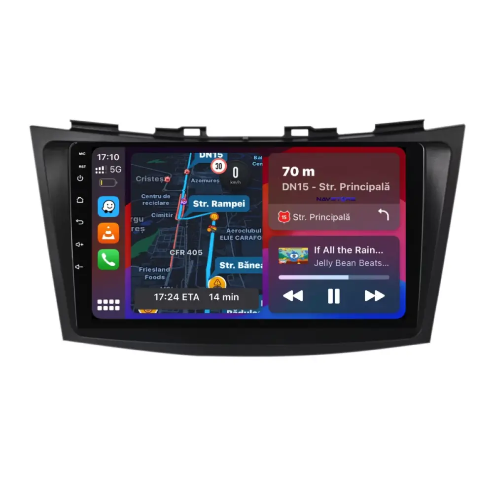 Navigatore 9 Pollici 6gb Ram 128gb Storage Carplay per Suzuki Swift 2010-2017