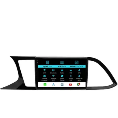 Navigatore 9 Pollici Quadcore 4gb Ram 64gb Seat Leon 3 2013-2020