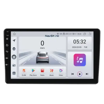 Navigatore Android 10 Pollici 4gb Ram 64gb Storage per Renault Master 2019-2024