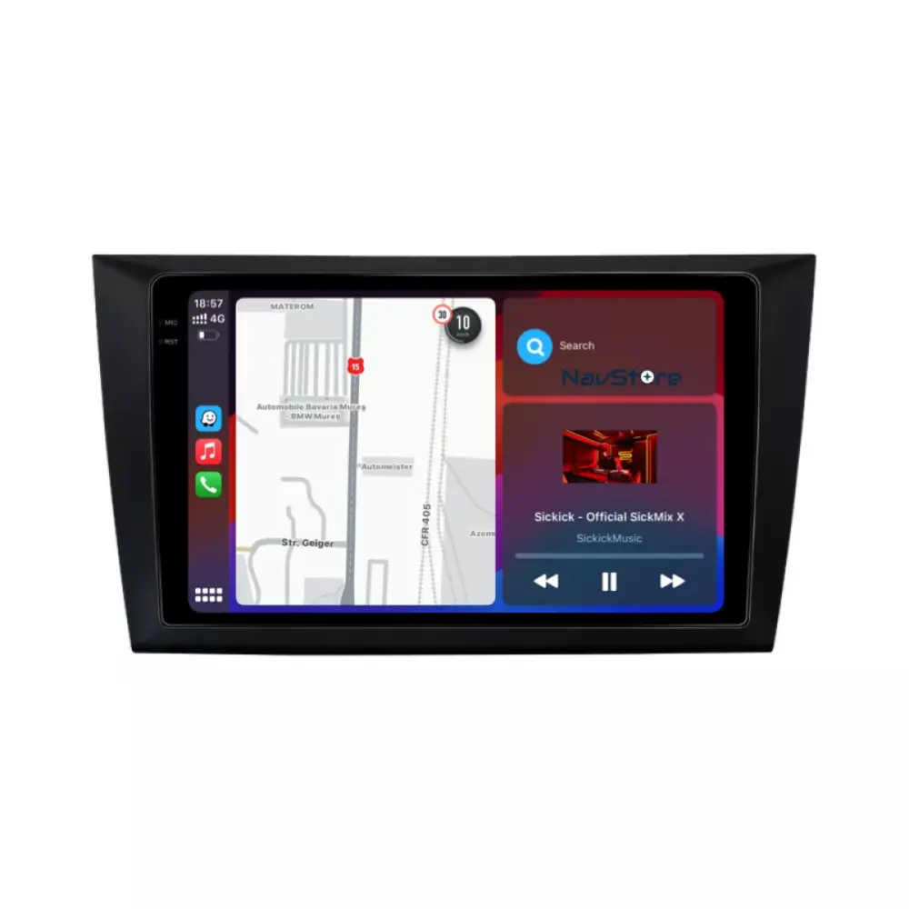 Navigatore Android 2K 4gb 64gb Bluetooth Wifi Carplay per Volkswagen Golf 6