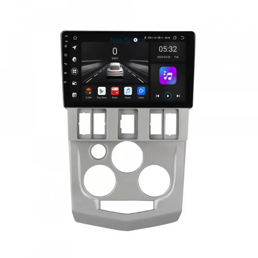 Navigatore Android 9 Pollici 4gb Ram 64gb Dacia Logan 1 2004-2008