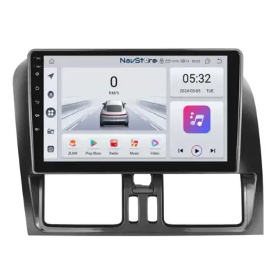 Navigatore Android 9 Pollici 4gb Ram 64gb Volvo XC60 2008-2017