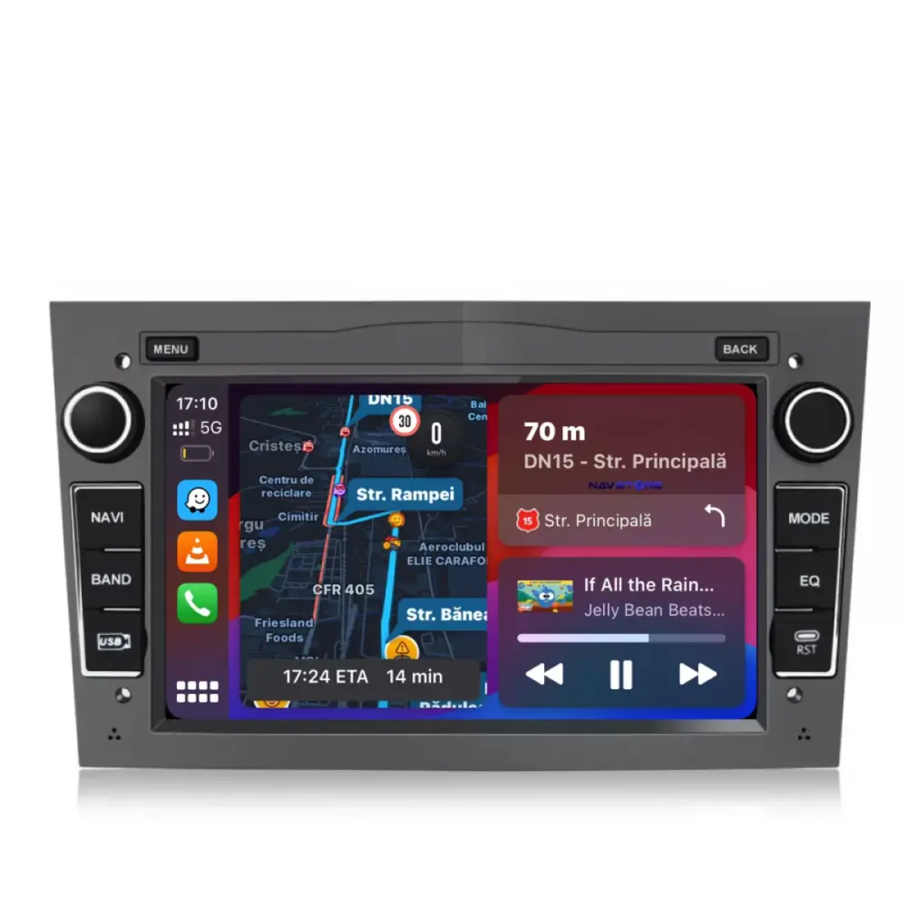 Navigatore Android Dedicato 7 Pollici 4gb Ram 64gb Opel Quad-core