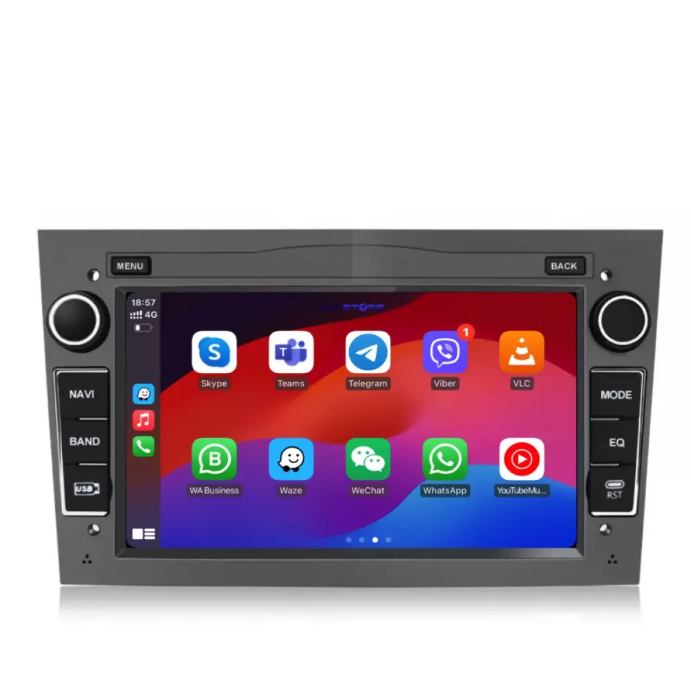 Navigatore Android Dedicato 7 Pollici 4gb Ram 64gb Opel Quad-core