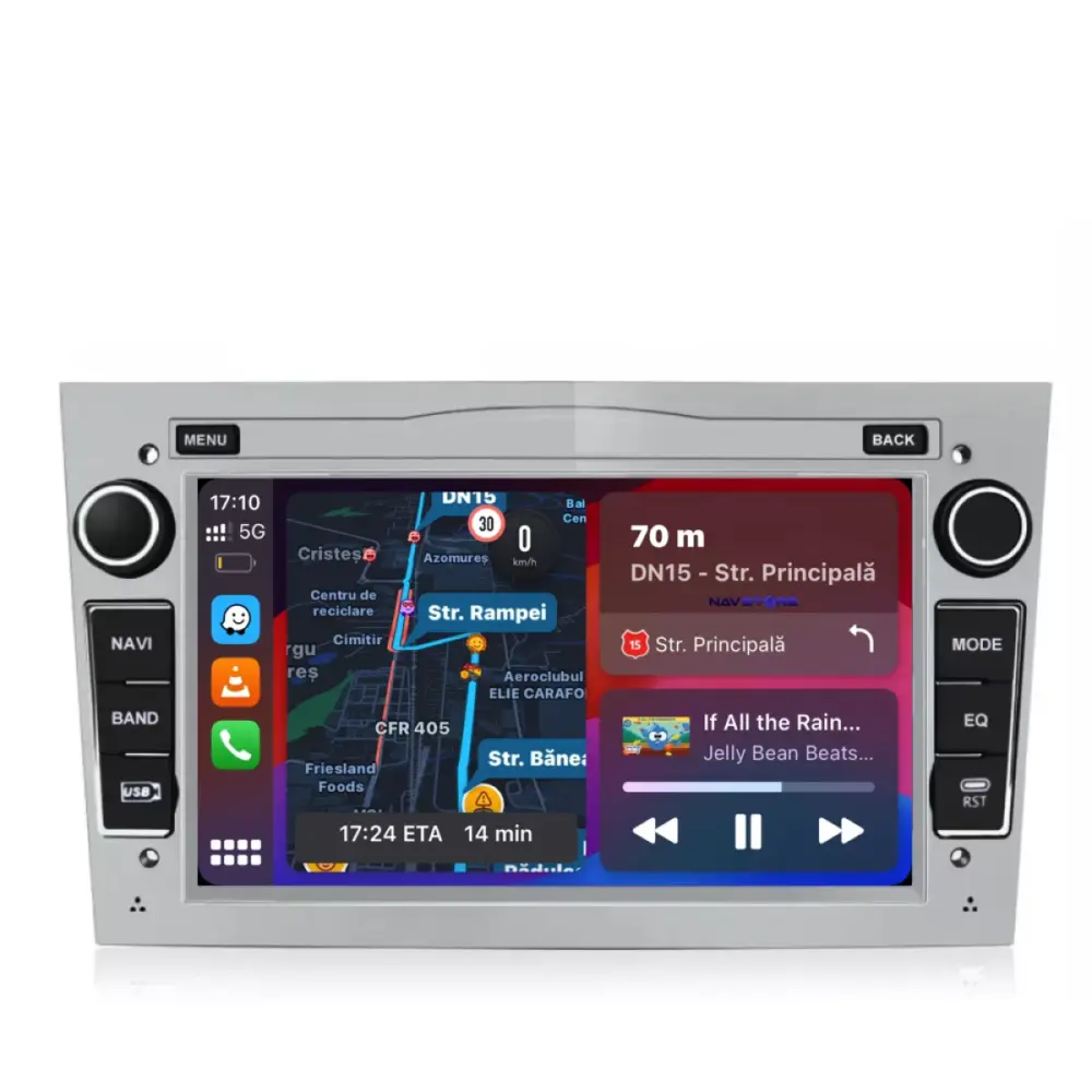 Navigatore Android Dedicato 7 Pollici 4gb Ram 64gb Opel Quad-core