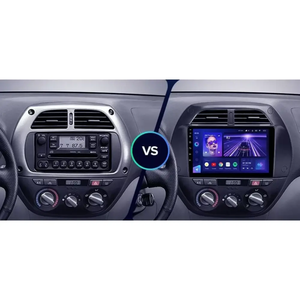 Navigatore Auto con Assistenza Ai per Toyota RAV4 2 XA20 2000-2003