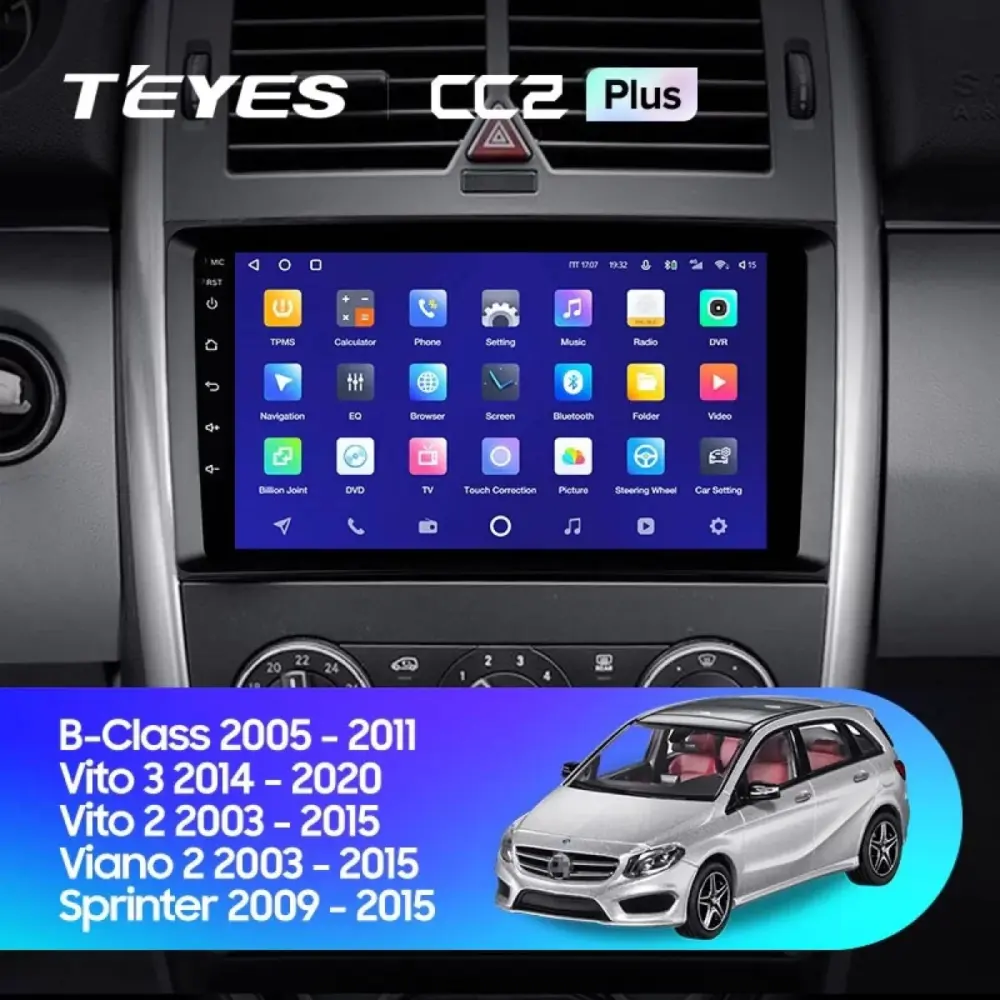 Navigatore con Assistente Ai Teyes CC4 Pro 8+128gb per Mercedes Sprinter