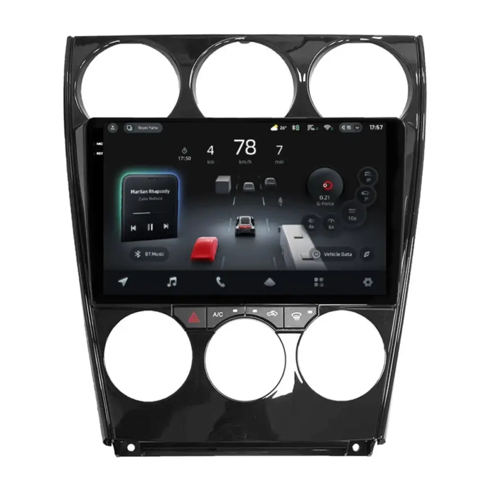 Navigatore con Assistenza Ai Mazda 6 2002-2007 8+128gb Android 13 Qled 9,5