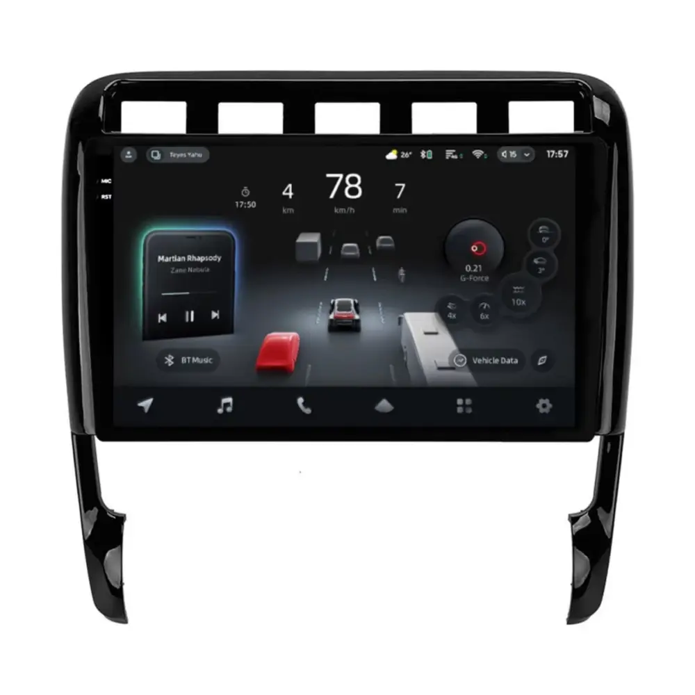 Navigatore con Assistenza Ai Teyes CC4 Pro 9,5 Qled Android 13 per Porsche