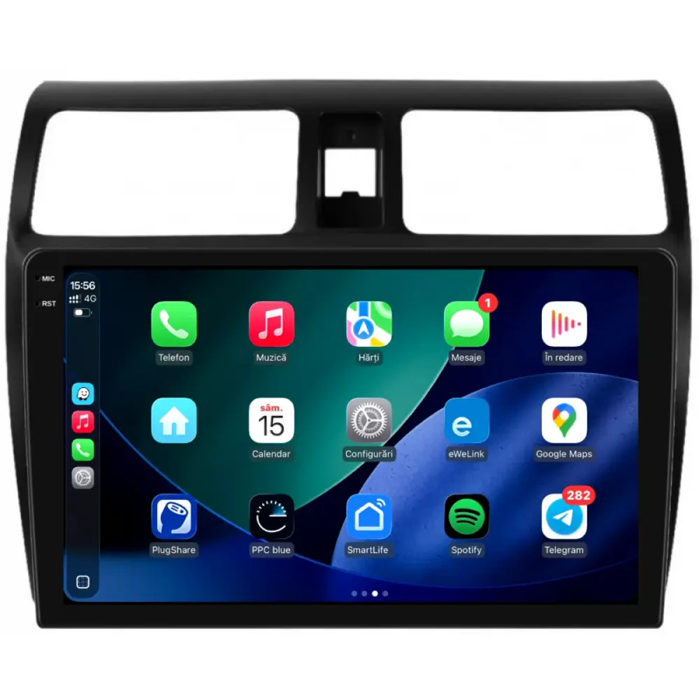 Navigatore Dedicato 10 Pollici 4gb Ram 64gb Storage per Suzuki Swift 2003-2010