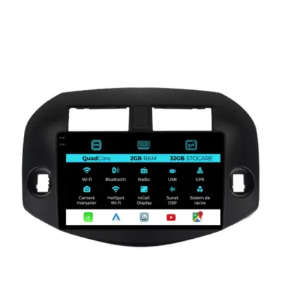 Navigatore Dedicato 10 Pollici Android Auto Carplay per Toyota RAV4 2006-2013