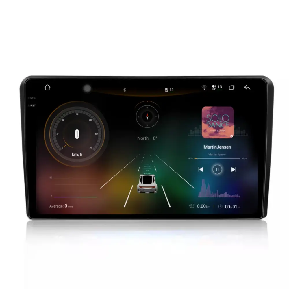 Navigatore Dedicato 12gb Ram 256gb Android Auto Carplay per Kia Ceed 2006-2012