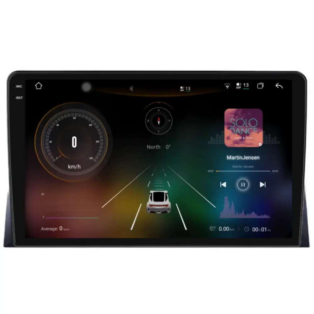 Navigatore Dedicato 12gb Ram 256gb Storage Android Auto Carplay per Volkswagen