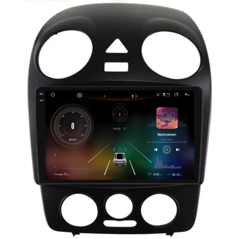 Navigatore Dedicato 12gb Ram 256gb Storage Android Auto Carplay per Volkswagen