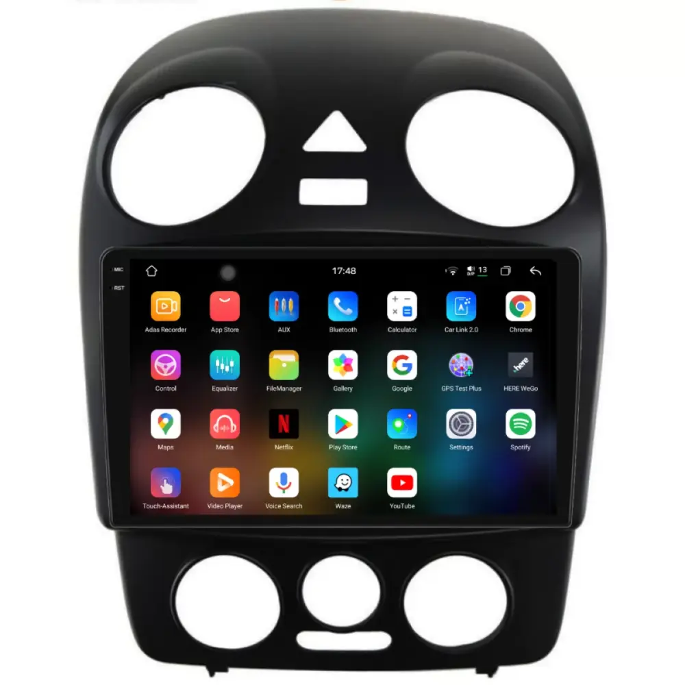 Navigatore Dedicato 12gb Ram 256gb Storage Android Auto Carplay per Volkswagen