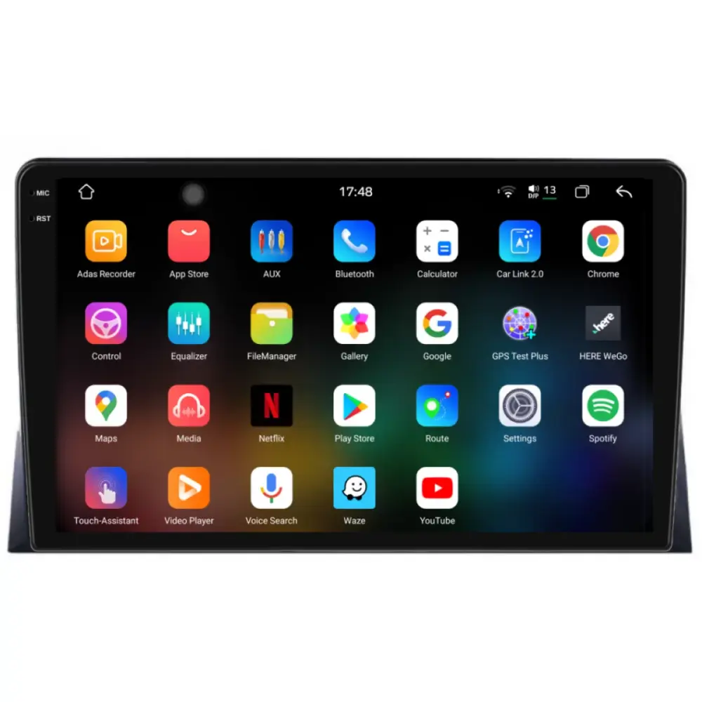 Navigatore Dedicato 12gb Ram 256gb Storage Android Auto Carplay per Volkswagen