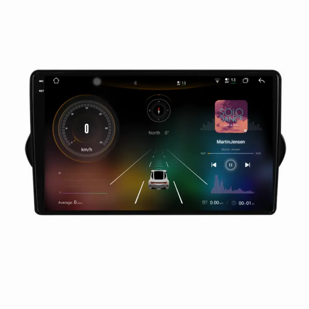 Navigatore Dedicato 2K 12gb Ram 256gb Android Auto Carplay per Fiat